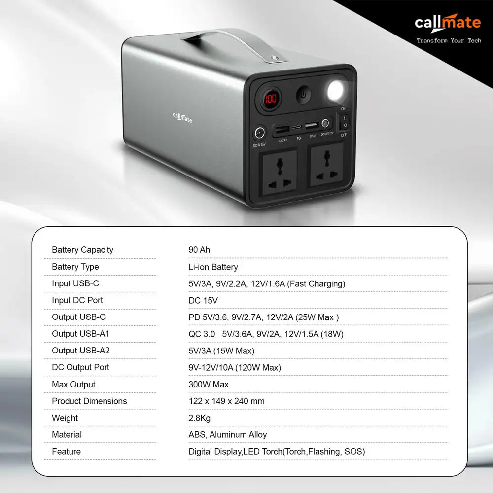 Callmate Westinghouse 90000 mAh Power Station Generator