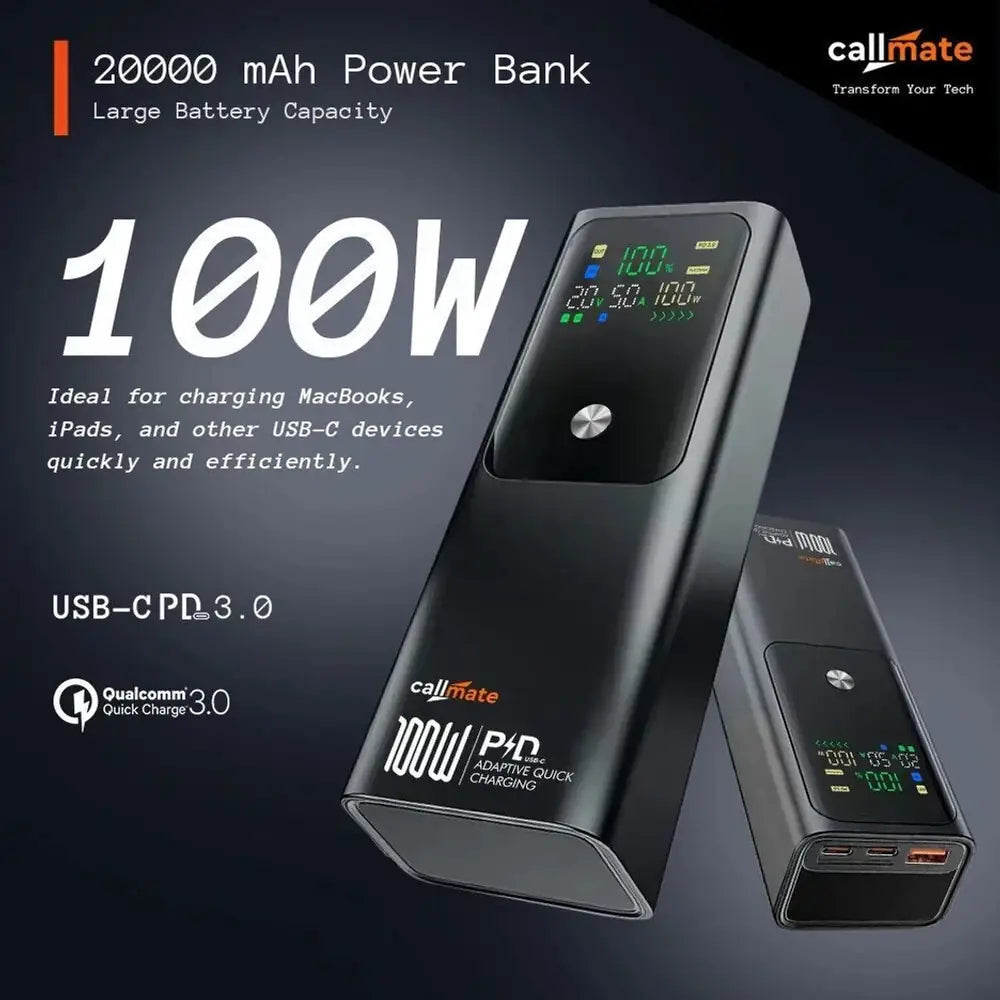 Callmate Vanguard 20000 mAh Power Bank