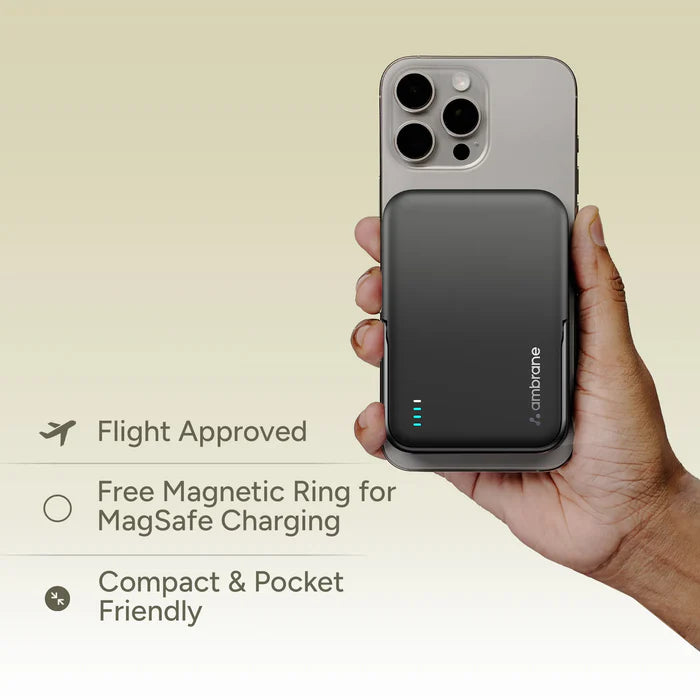 Ambrane Aerosync Maglite 10000 mAh Power Bank