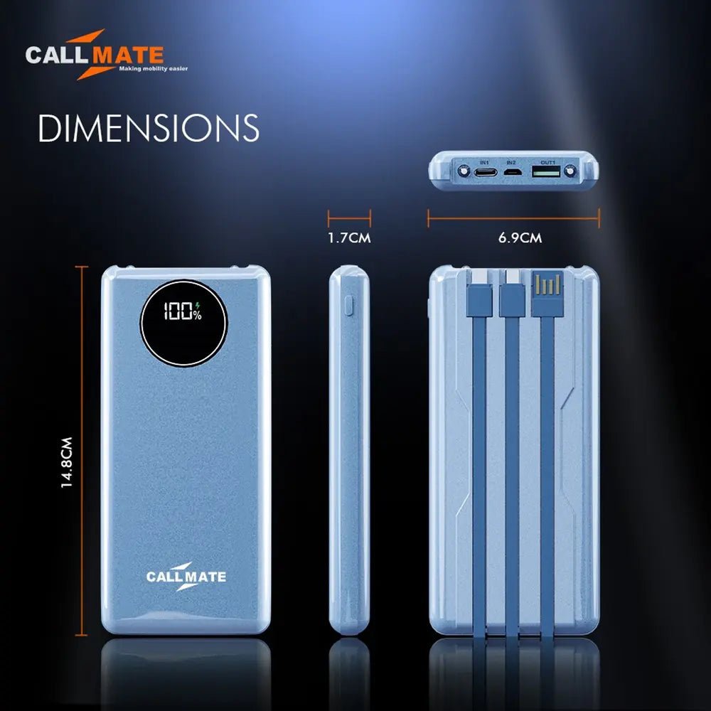 Callmate DX-115 10000 mAh Power Bank