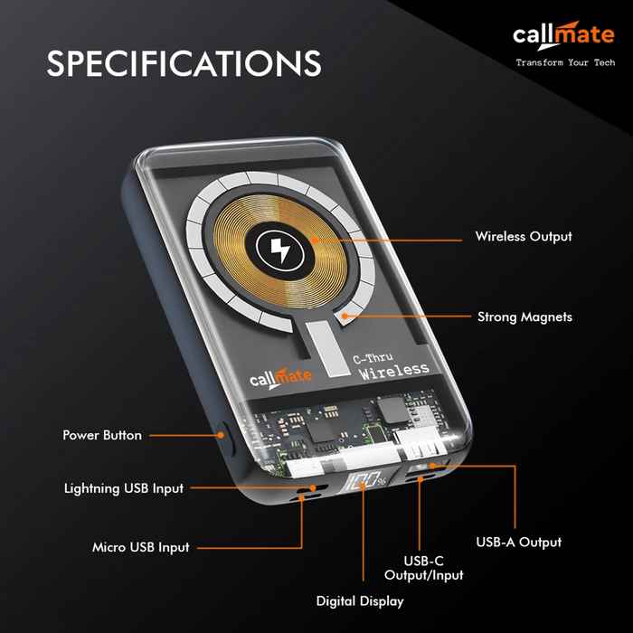 Callmate DX128 5000 mAh Power Bank