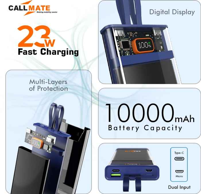 Callmate DX-135 10000 mAh Power Bank