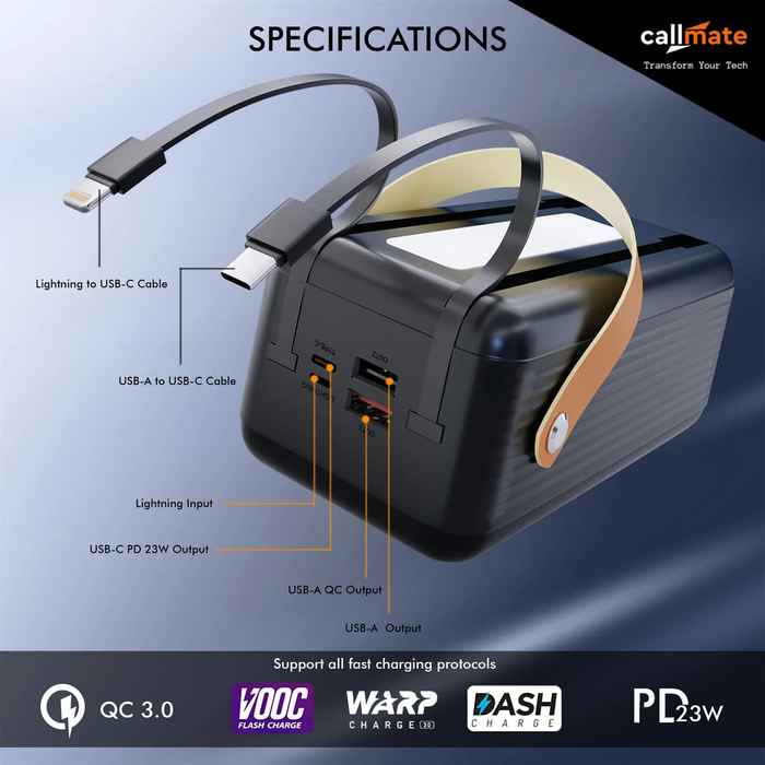 Callmate DX103 60000 mAh Power Bank