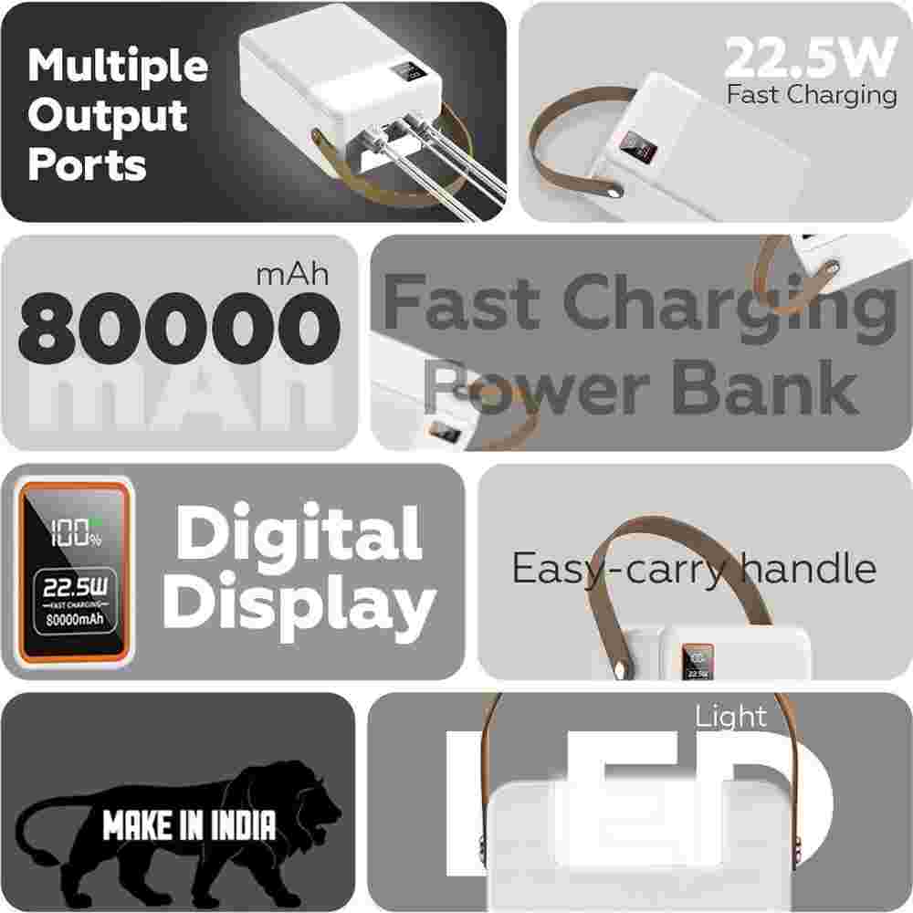 OneLife Energix 80 80000 mAh Power Bank