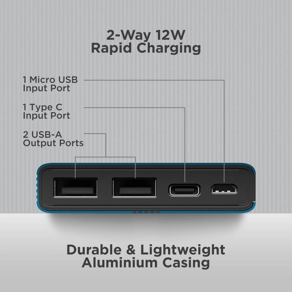 boAt EnergyShroom PB105 10000 mAh Power Bank