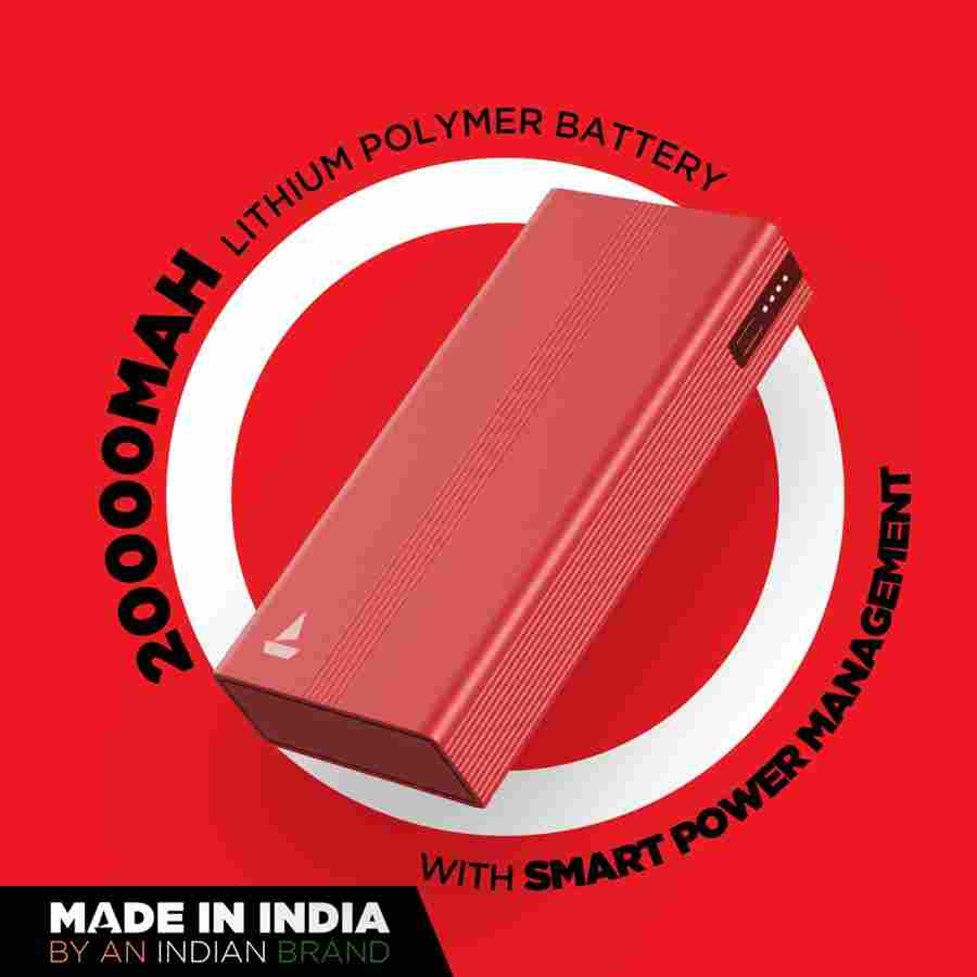 boAt  Energyshroom PB255 20000 mAh Power Bank
