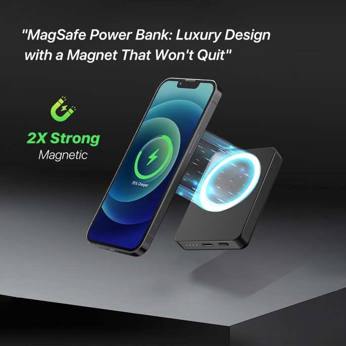 EVM EnMag Mini 5000 mAh Wireless Power Bank