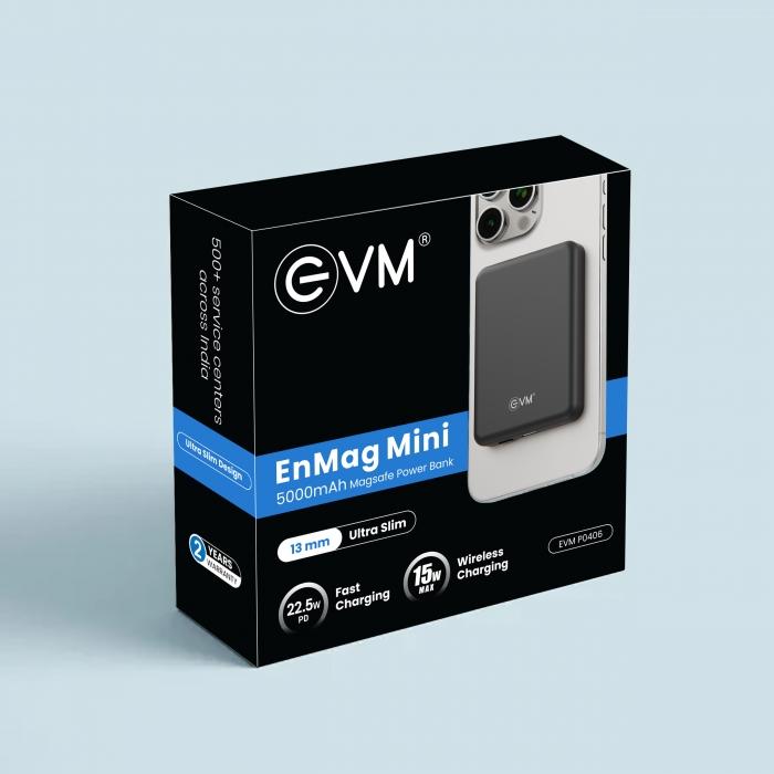 EVM EnMag Mini 5000 mAh Wireless Power Bank