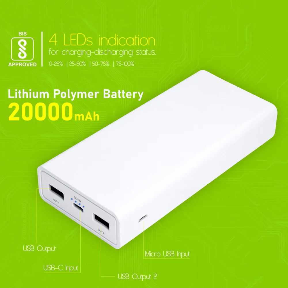 ERD PB-20KA 20000 mAh Power Bank