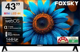 Foxsky FS43MINILED 43 inch Ultra HD 4K Smart Mini LED TV