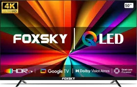 Foxsky FS50GATV 50 inch Ultra HD 4K Smart QLED TV