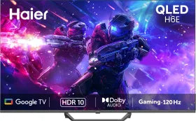 Haier H6E 55 inch Ultra HD 4K Smart QLED TV (55H6E)