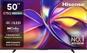 Hisense E75Q 50 inch Ultra HD 4K Smart QLED TV (50E75Q)