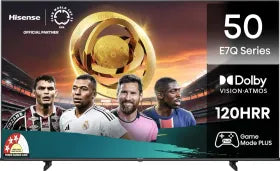 Hisense E7Q 50 inch Ultra HD 4K Smart QLED TV (50E7Q)
