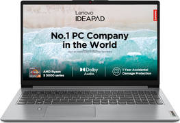 Lenovo IdeaPad 1 15ALC7 (82R400BRIN) Laptop (AMD Hexa Core Ryzen 5/8 GB/512 GB SSD/Windows 11) Laptop