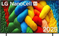 LG NanoCell NANO 85A 86 inch Ultra HD 4K Smart LED TV (86NANO85A6A)