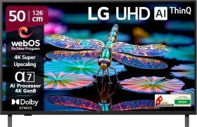 LG UA8200 50 inch Ultra HD 4K Smart LED TV (50UA82006LA)
