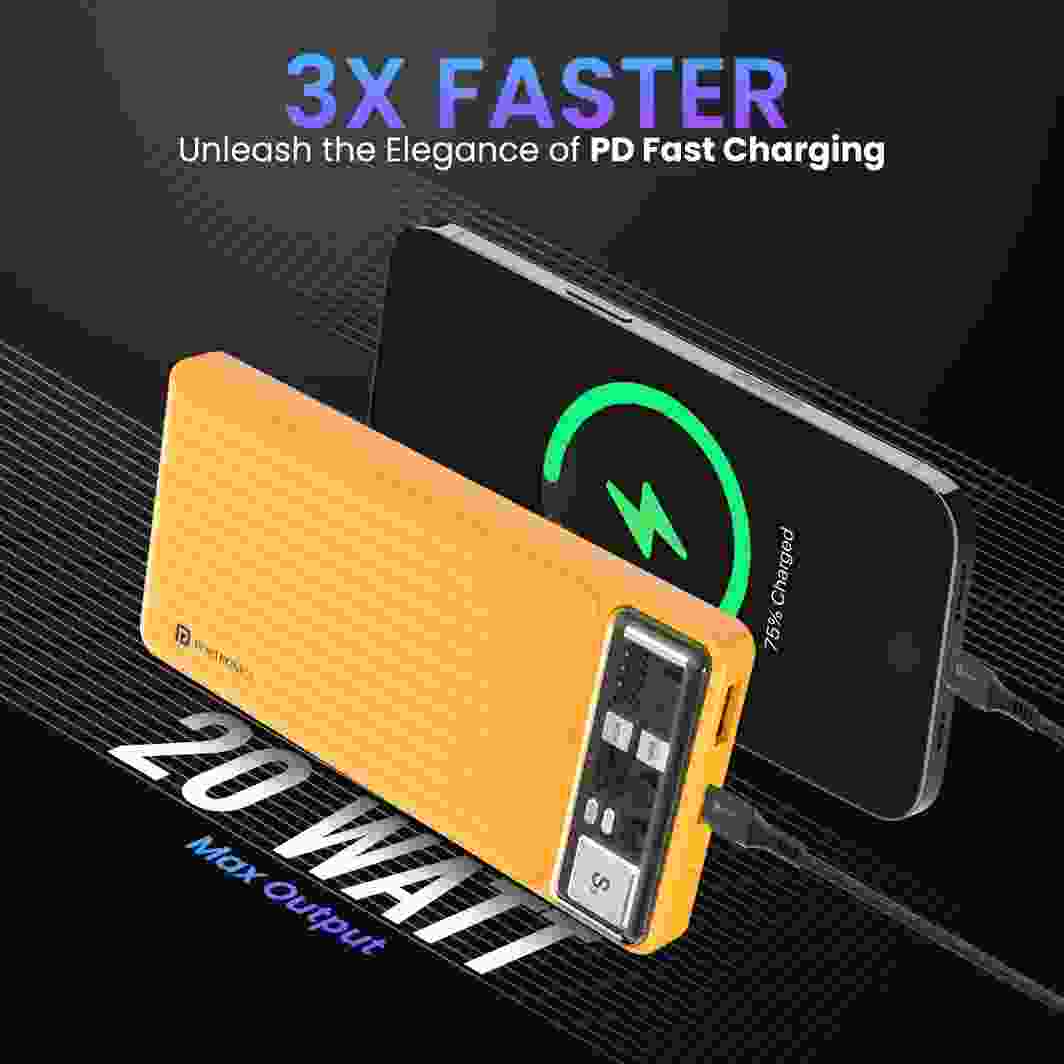 Portronics Luxcell 10K 10000 mAh Power Bank