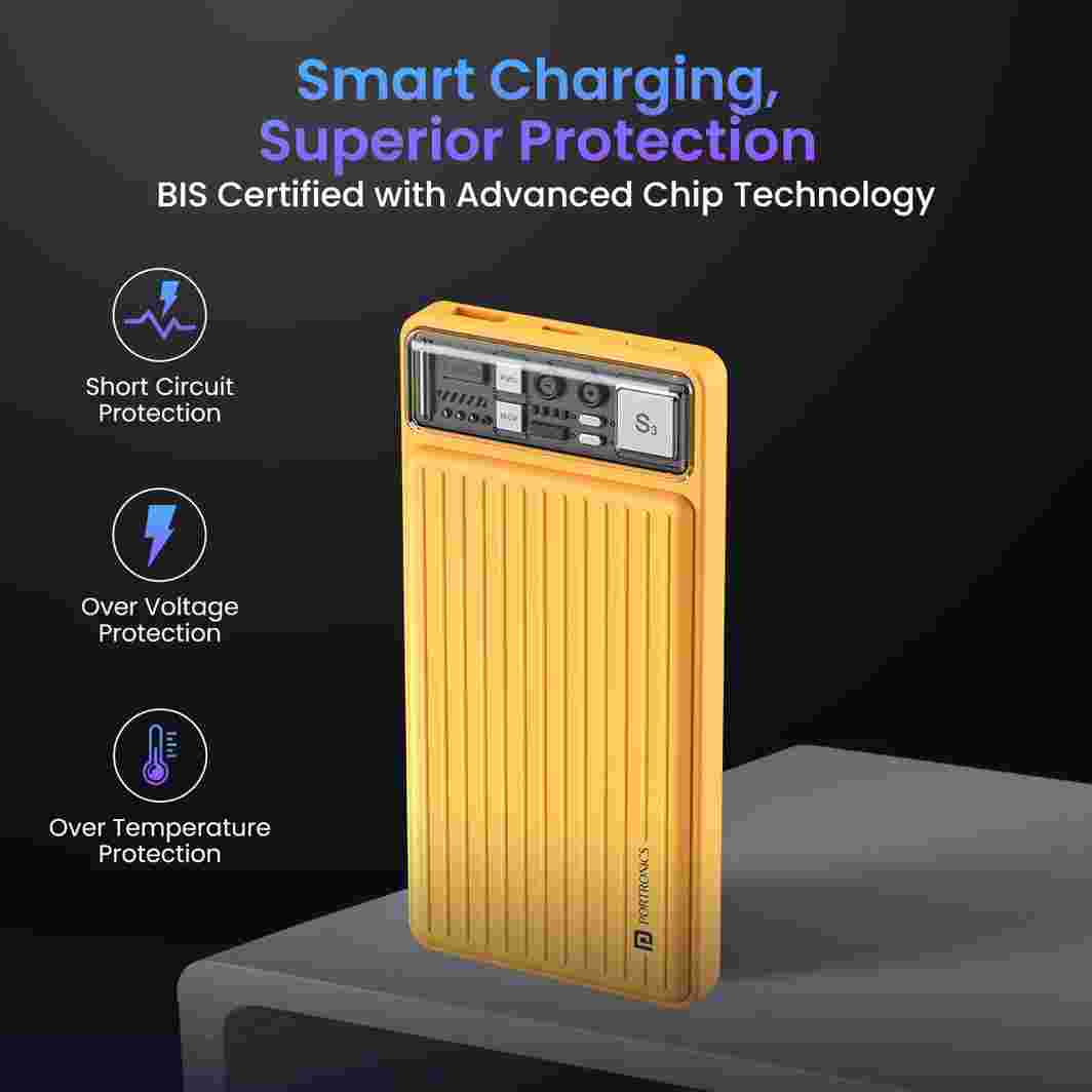 Portronics Luxcell 10K 10000 mAh Power Bank