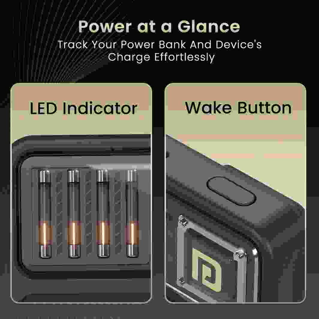 Portronics Luxcell Bind Mini 10K 10000mAh Power Bank