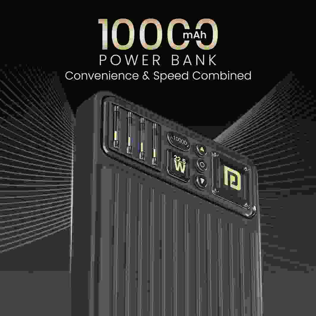 Portronics Luxcell Bind Mini 10K 10000mAh Power Bank