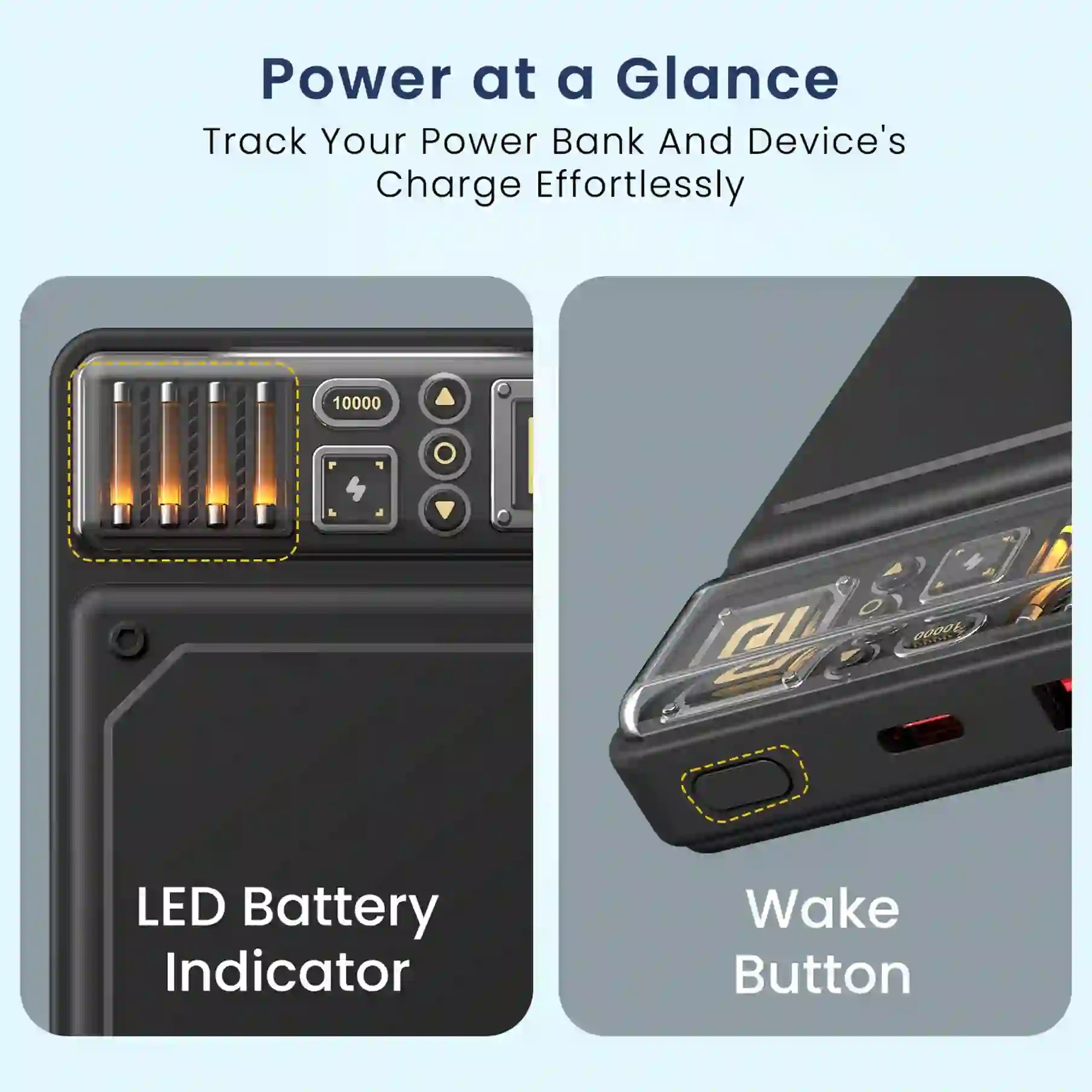 Portronics Luxcell C 10000 mAh Power Bank