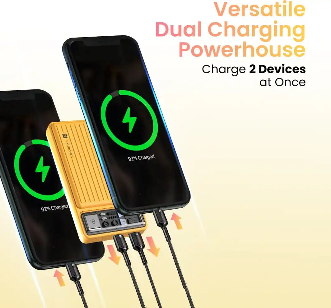 Portronics Luxcell Mini 10K 10000mAh Power Bank
