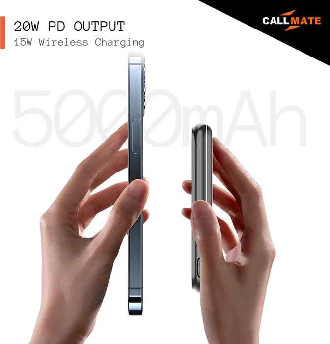 Callmate MagFlow 5000 mAh Power Bank