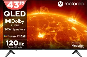 Motorola 43UHDGQMWSDQ 43 inch Ultra HD 4K Smart QLED TV