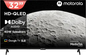 Motorola Envision X 2025 43 inch HD Ready Smart QLED TV (32UHDGQMVSAQ)