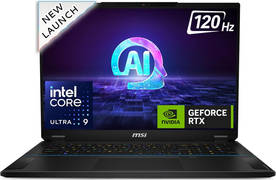 MSI Stealth 18 AI Studio A1VIG-022IN Laptop (Core Ultra 9/32 GB/2 TB SSD/Windows 11/16 GB) Laptop