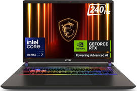 MSI Vector 16 HX AI A2XWHG-443IN Laptop (Core Ultra 7  Series 2 /16 GB/1 TB SSD/Windows 11/12 GB) Laptop