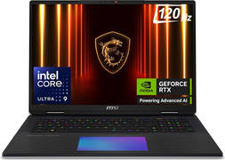 MSI Titan 18 HX AI A2XWJG-486IN Laptop (Core Ultra 9  Series 2 /64 GB/6 TB SSD/Windows 11/24 GB) Laptop