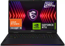 MSI Raider A18 HX A7VHG-017IN Laptop (AMD Hexadeca Core Ryzen 9/32 GB/1 TB SSD/Windows 11/12 GB) Laptop