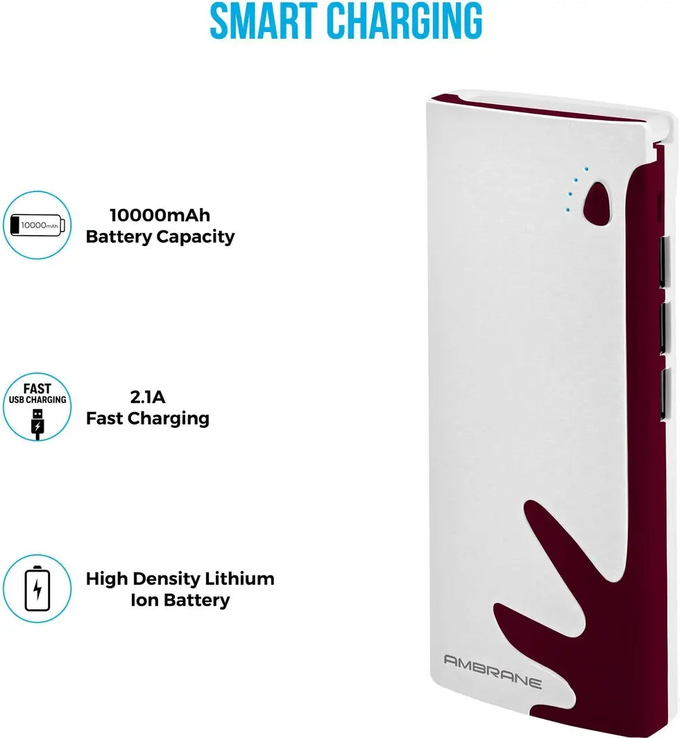 Ambrane P-1122 10000 mAh Power Bank