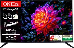Onida Karaoke Series 55 inch Ultra HD 4K Smart LED TV (55UGFHD)