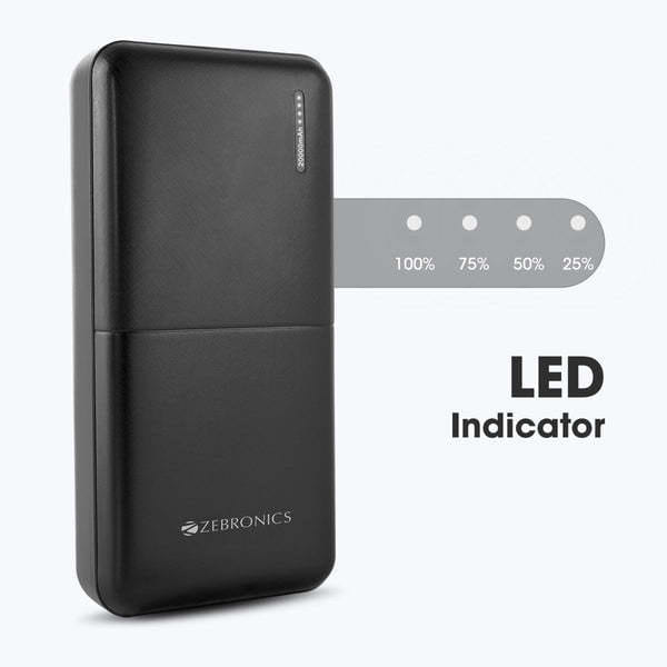 Zebronics ZEB-MB20000R3 20000mAh Power Bank