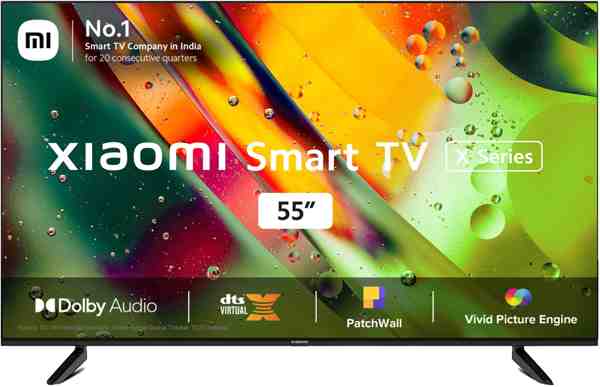 Xiaomi X Series 2024 Edition 55 inch Ultra HD 4K Smart LED TV (L55MA-AIN)