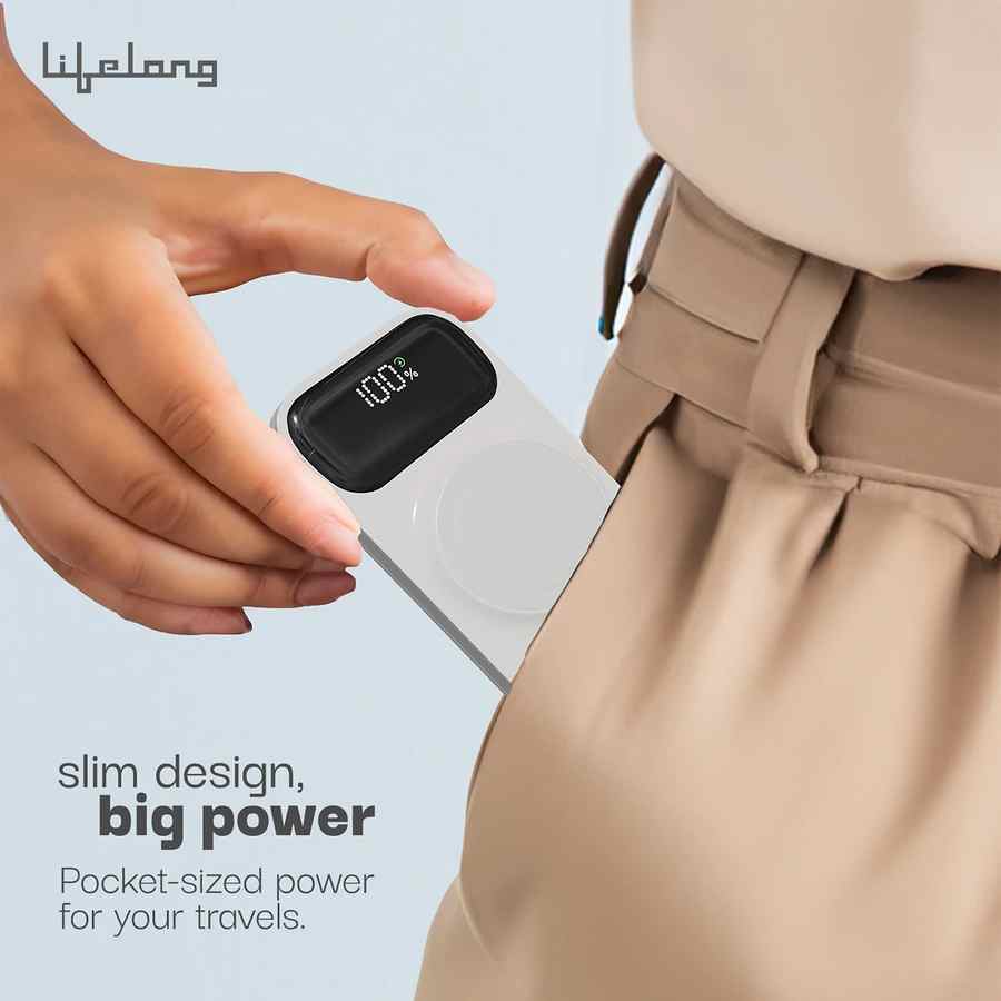Lifelong ChargeMate 10000 mAh Wireless Power Bank