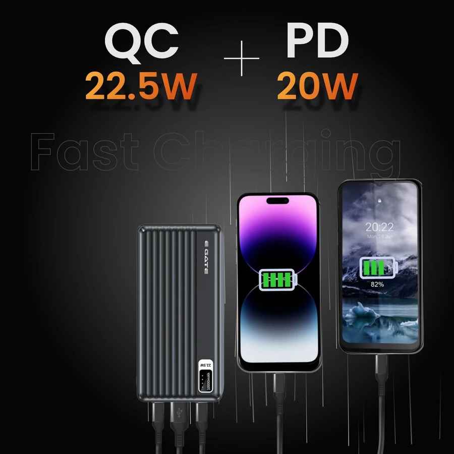 E Gate 102B 10000 mAh Power Bank