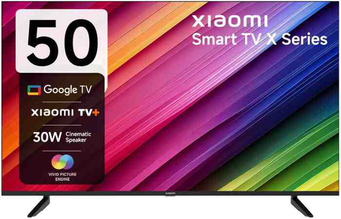 Xiaomi X Series 2023 Edition 50 inch Ultra HD 4K Smart LED TV (L50M8-A2IN)