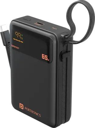 Portronics Ignis 65 20000 mAh Power Bank