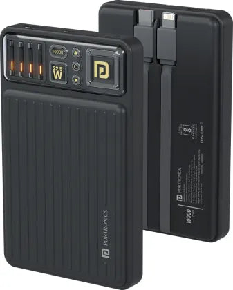 Portronics Luxcell Bind Mini 10K 10000mAh Power Bank