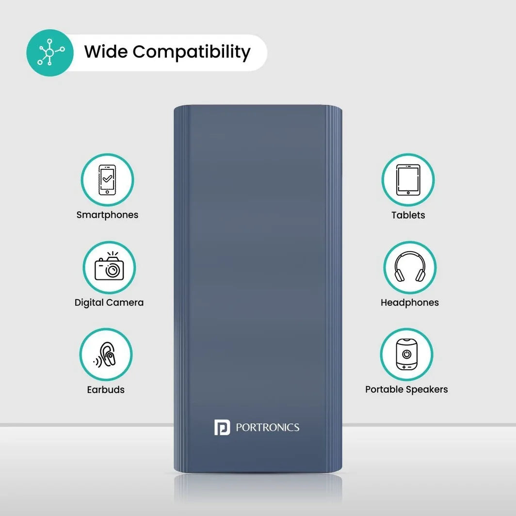 Portronics Power 45 20000 mAh Power Bank