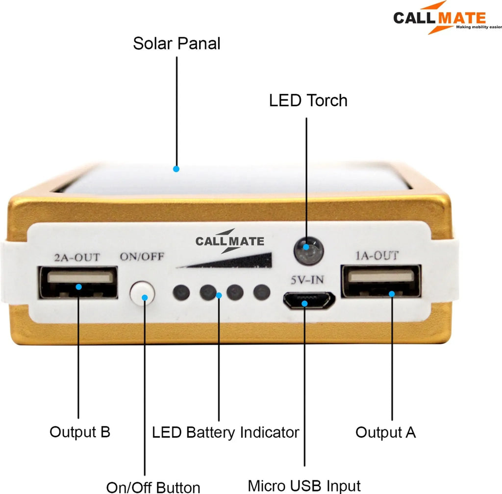 Callmate 5000mAh Power Bank
