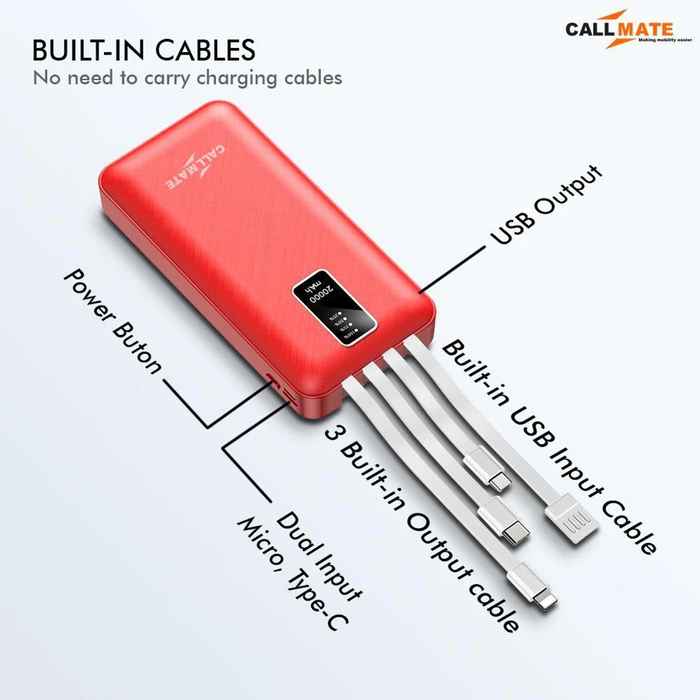 Callmate DX09 20000 mAh Power Bank