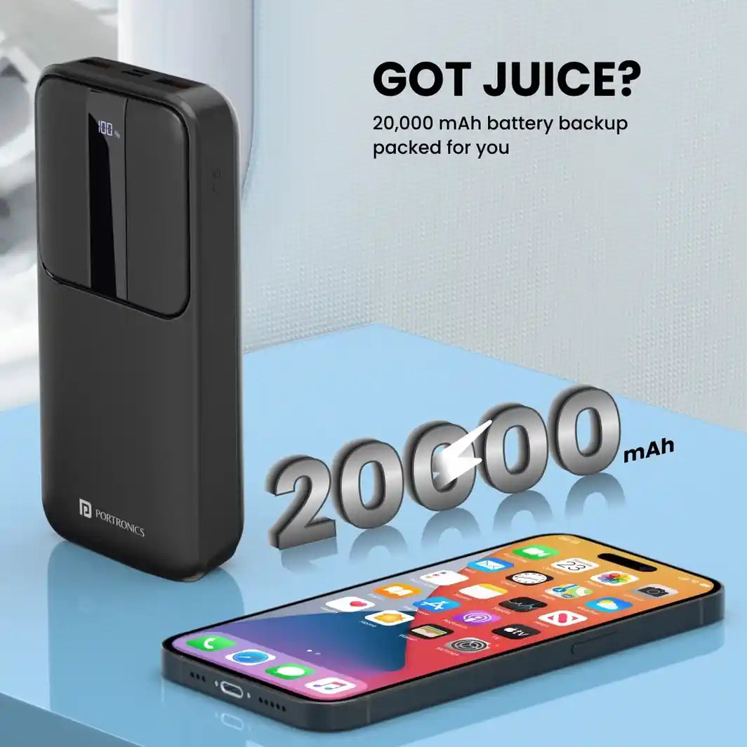 Portronics Power D 20K 20000 mAh Power Bank