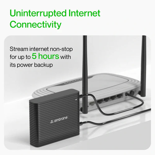 Ambrane PowerVolt Power Backup for Router