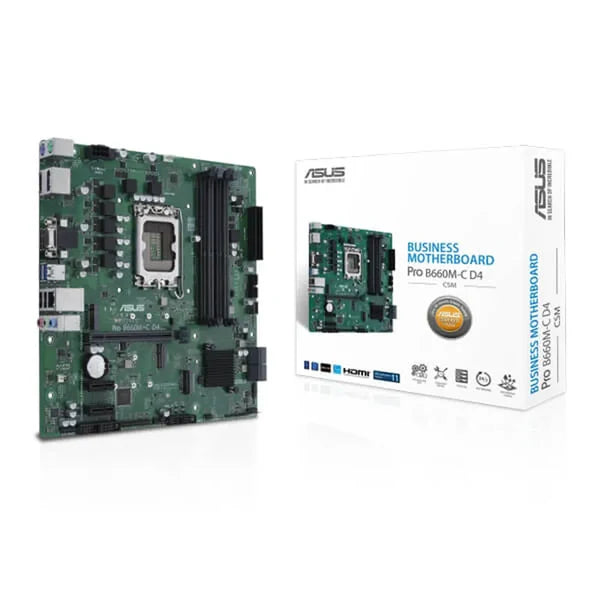 ASUS Pro B660M-C DDR4 Intel Motherboard