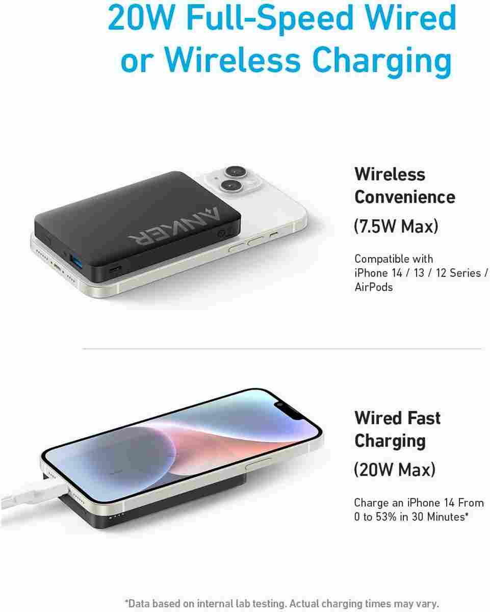 Anker MagGo 334 10000 mAh Power Bank